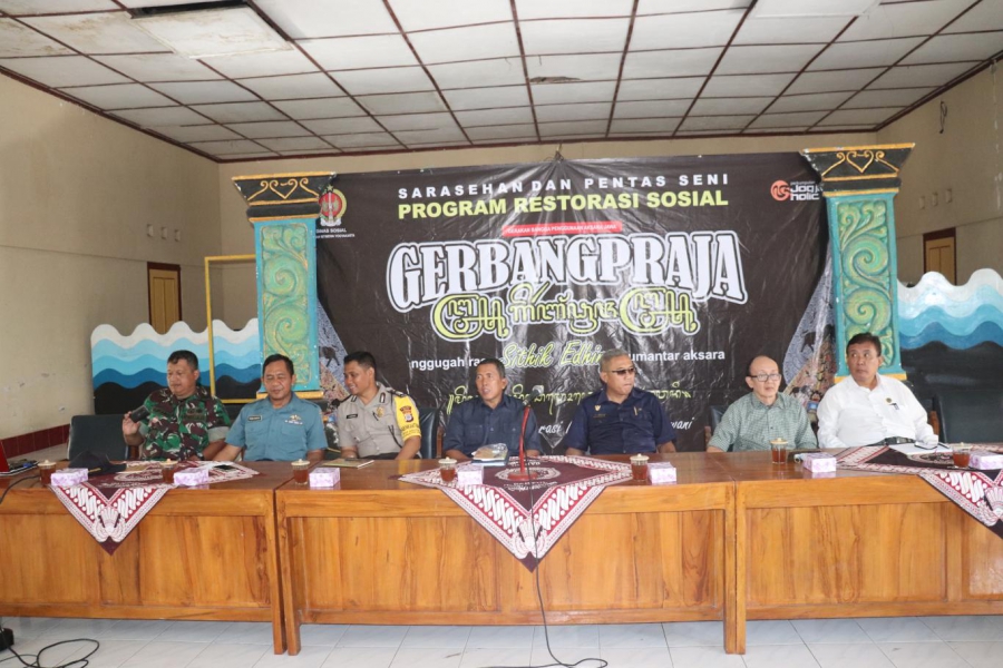 Restorasi Sosial &ldquo;Gerbang Praja&rdquo; Pemantik Cinta Aksara Jawa